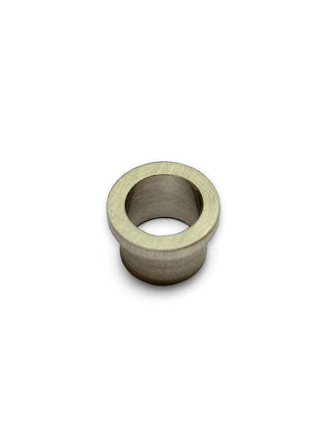 Moksh Plus Brass Round Key Hole Cover 8mm Air Bush for Covering Decorate Hole (Pack of 10 Pcs.) (S.S.F.) - Image 1